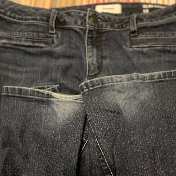 🔥 5/$25 Sonoma Slim Boot Cut Dark Denim Blue Jeans Women’s Plus Size 16 - Picture 6 of 7